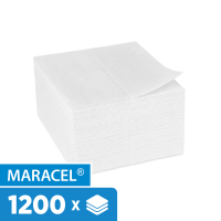MARACEL® Pflege- & Wischtücher – Leicht – 33 × 30 cm – 1.200 Stück