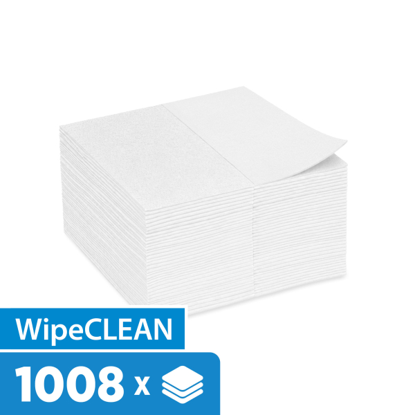 WipeCLEAN Pflege- & Wischtücher – DRC-Material – 33 × 30 cm – 1.008 Stück
