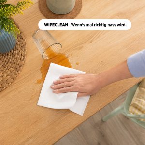 WipeCLEAN Pflege- & Wischtücher – DRC-Material – 33 × 30 cm – 1.008 Stück