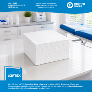 WipeCLEAN Pflege- & Wischtücher – DRC-Material – 33 × 30 cm – 1.008 Stück
