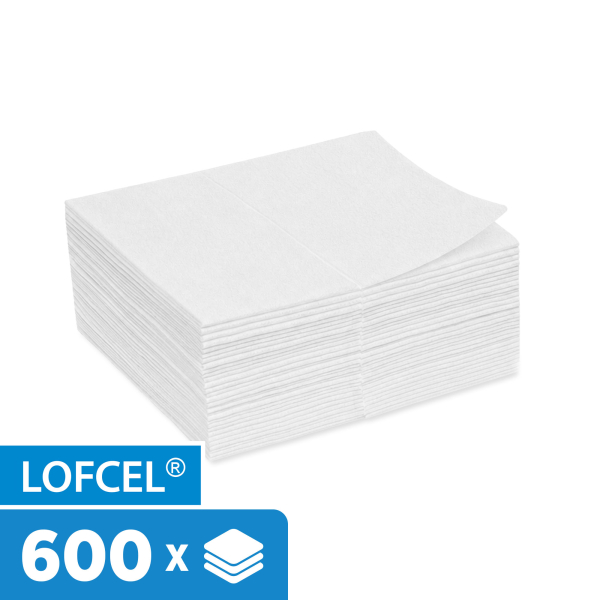 LOFCEL® Pflege- & Wischtücher – Normal – 33 × 37 cm – 600 Stück